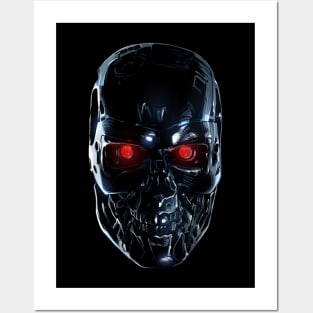 Terminator Cyborg Posters and Art